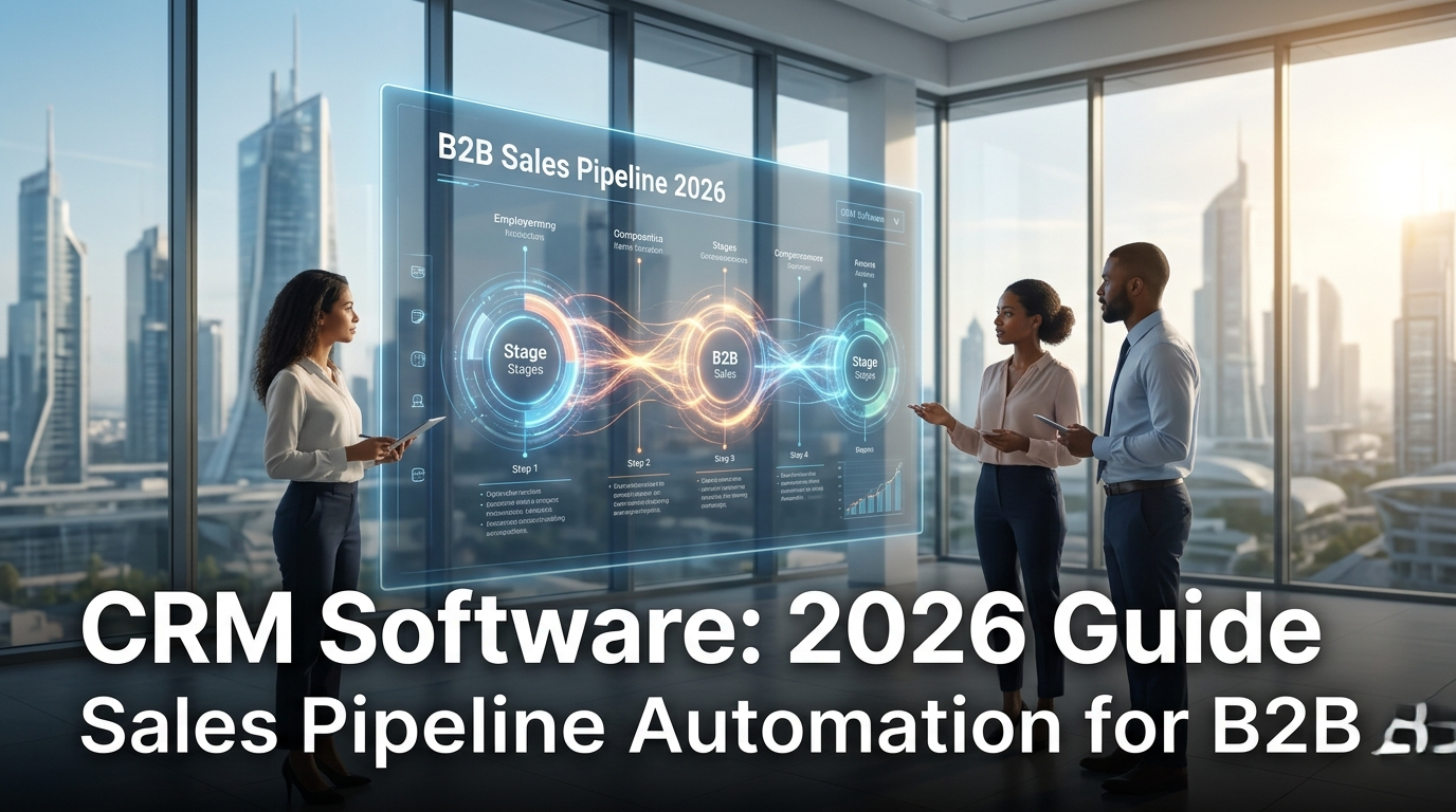 CRM Software with Sales Pipeline Automation for B2B Companies: The Complete 2026 Guide
