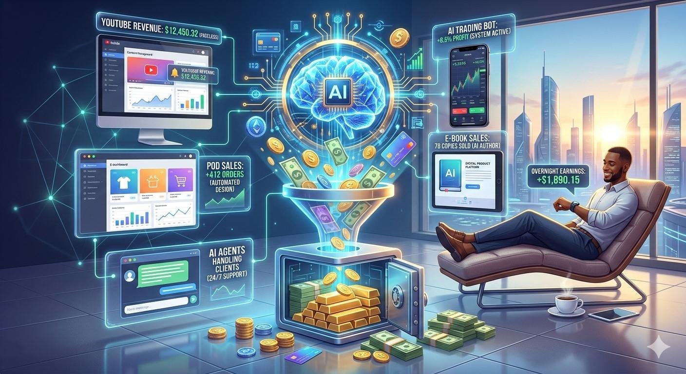 Best AI Automation Systems to Build Passive Income Online in 2026